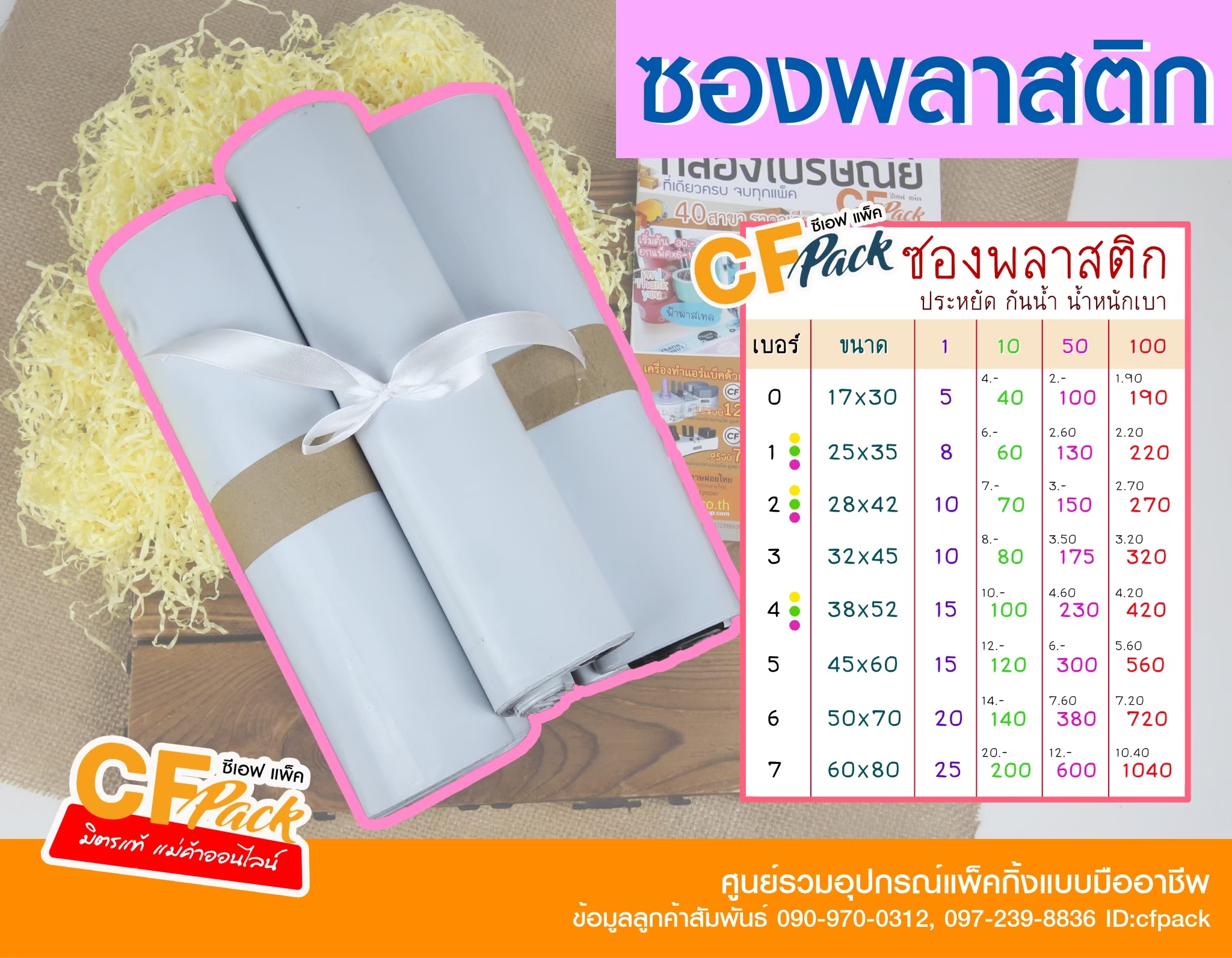 รวมซองพลาสติก